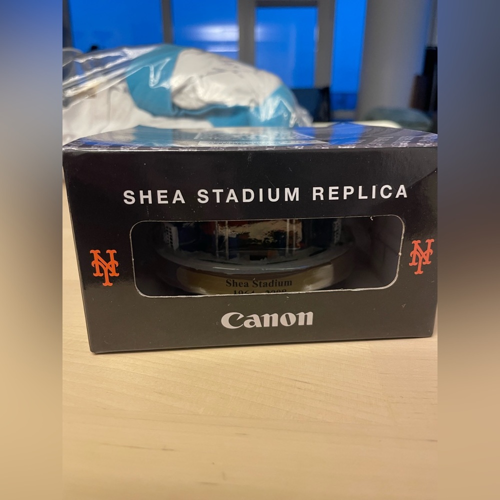 Canon Shea Stadium Replica Box with Black and White Design